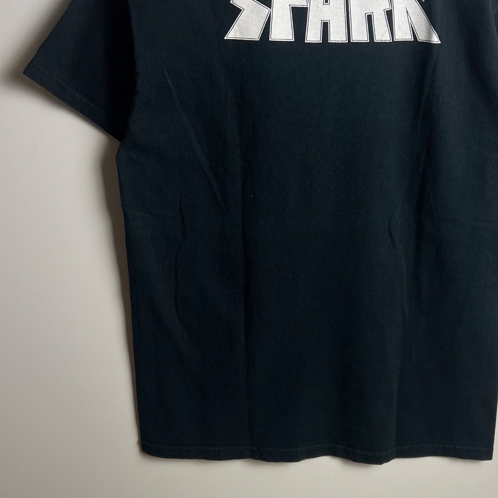 SPARK 90s skate vintage SKULL Tee M スパーク スカルプリント T 