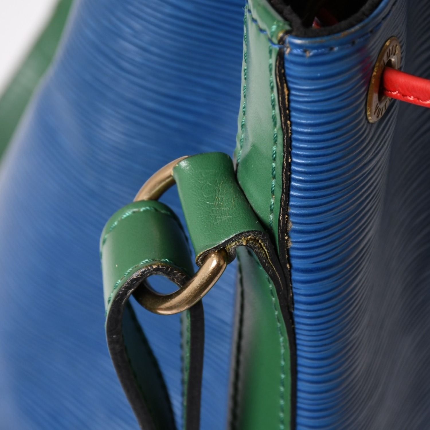 LOUIS VUITTON ルイヴィトン エピ ノエ トリコロール 巾着型ショルダー 