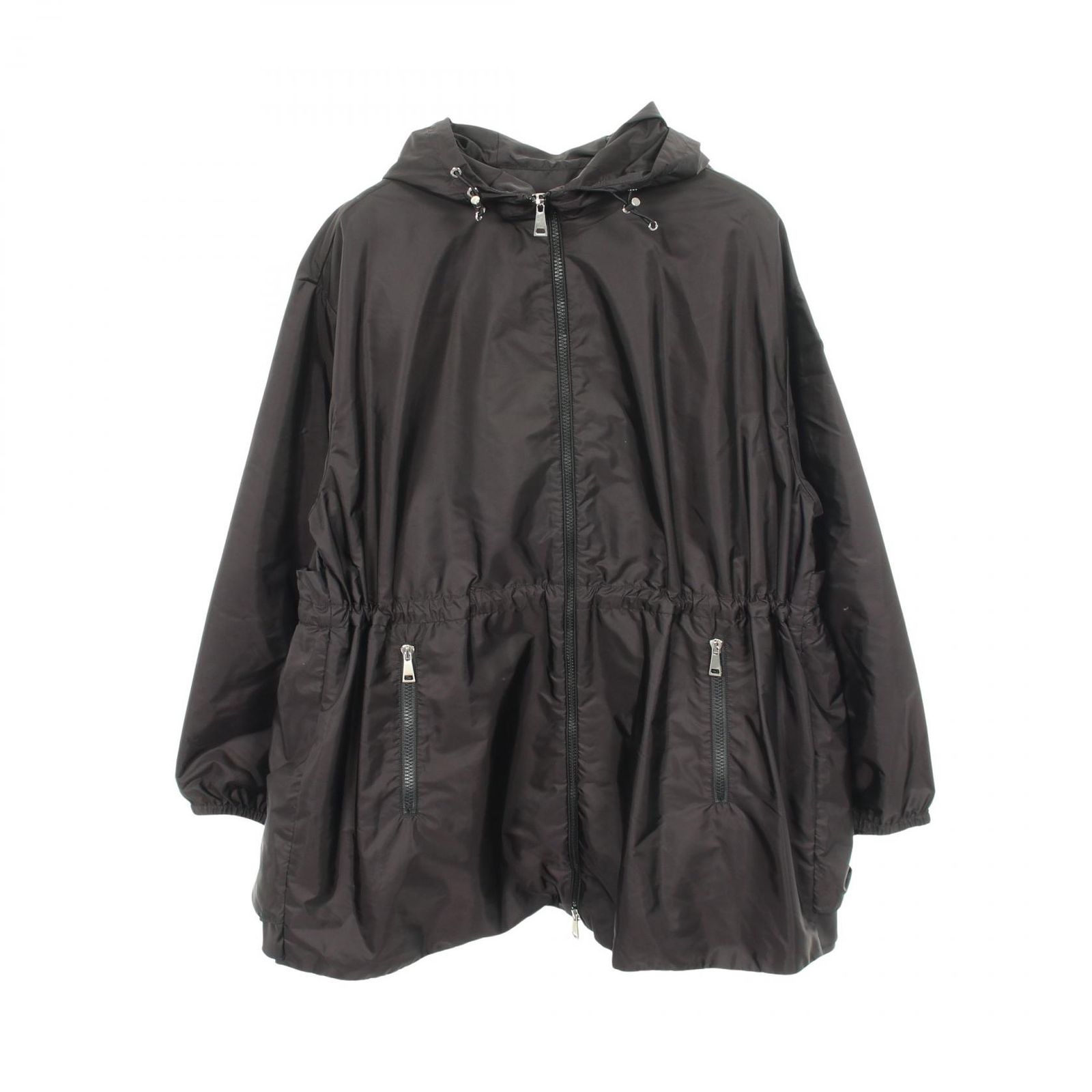 モンクレール MONCLER ナイロンジャケット WETE フード付き フレア ナイロン WETE ナイロンジャケット レディース Used A