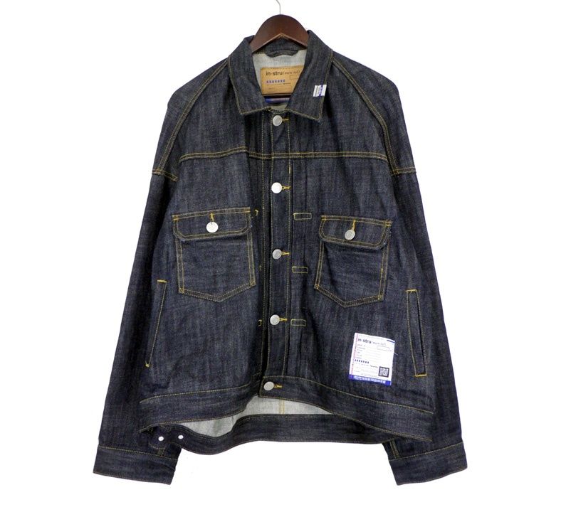 メゾン ミハラヤスヒロ Maison MIHARA YASUHIRO 【 I13BL021 】 セルベージ デニム ジャケット w27146 21,600円