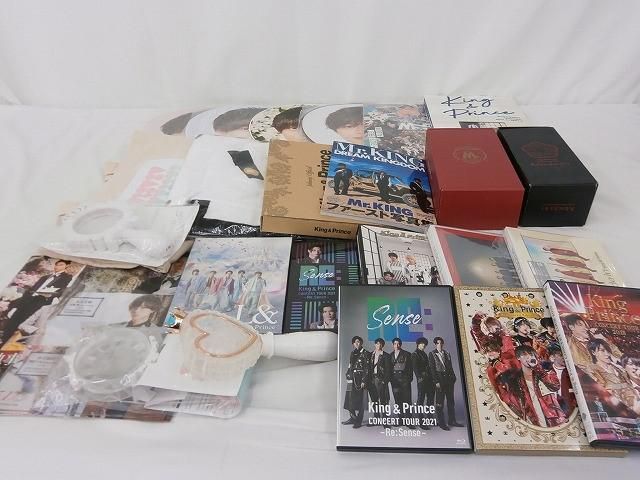 中古品 King & Prince 永瀬廉 CONCERT TOUR 2019 DVD 他 うちわ ペン