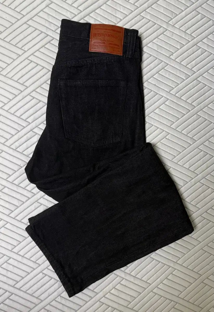 OUTSTANDING 40s セルビッジ デニムパンツ ブラック 出品
