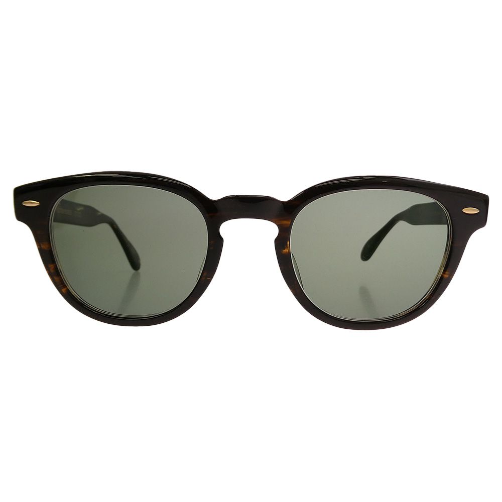 OLIVER PEOPLES オリバーピープルズ Sheldrake J COCO2 シェルドレイク サングラス アイウェア ダークブラウン系 ゴールド系 47□22-145【中古】