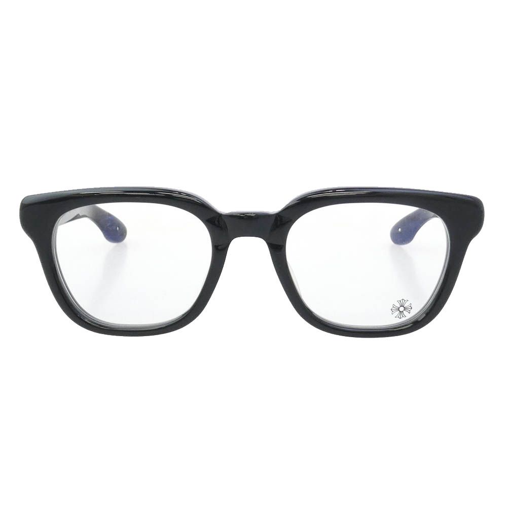 CHROME HEARTS クロムハーツ（原本無） 51□21-140 WELL HELL YEAH FOTI フォティ テンプル ウェリントン フレーム 眼鏡 アイウェア 【極上美品】【中古】
