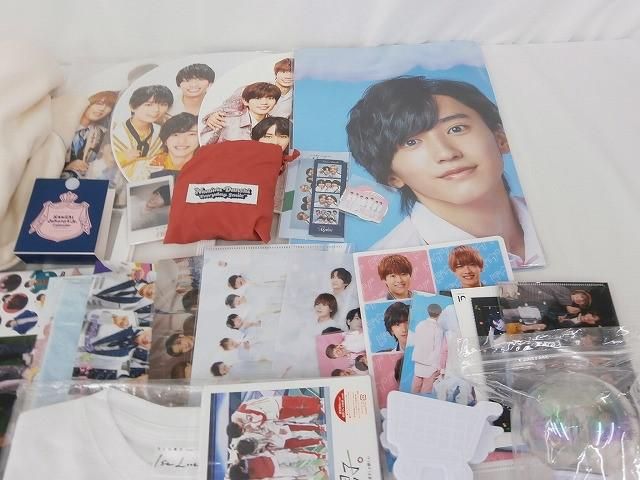 中古品 なにわ男子 グループグッズ 他 Tシャツ ショッピングバッグ