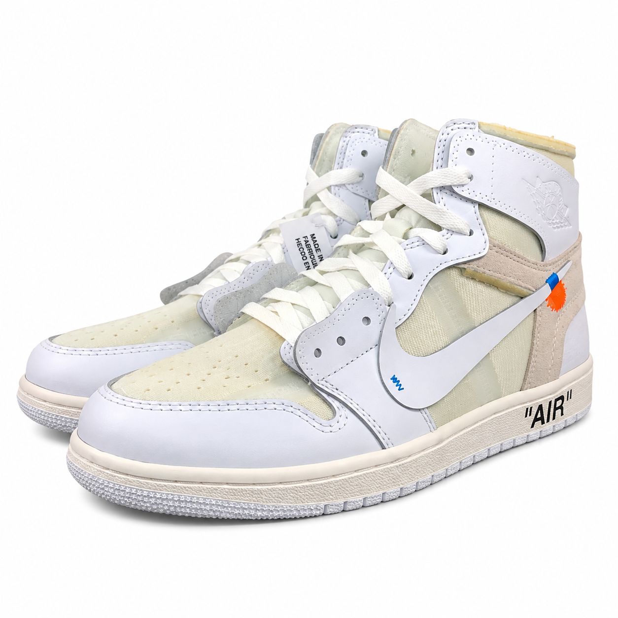 新品 未使用 NIKE AIR JORDAN 1 × OFF-WHITE オフホワイト×ナイキ エア 
