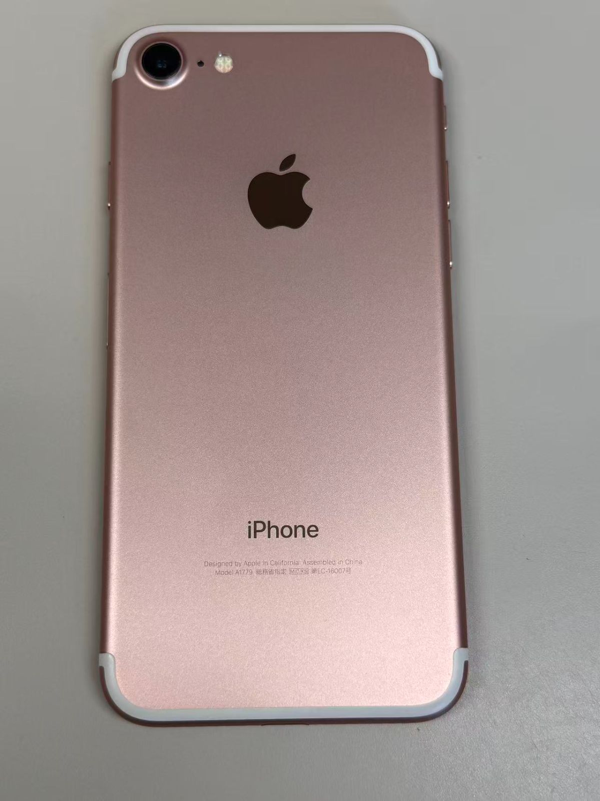 新品同様品 電池100% SIMフリー iPhone7 32GB ローズゴールド - メルカリ
