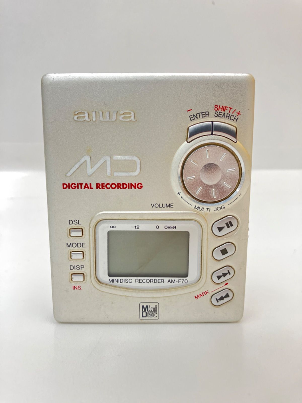 aiwa AM-F7 ポータブルMDプレーヤー □ AIWA アイワ AM-F70 ポータブルMDプレーヤー - メルカリ