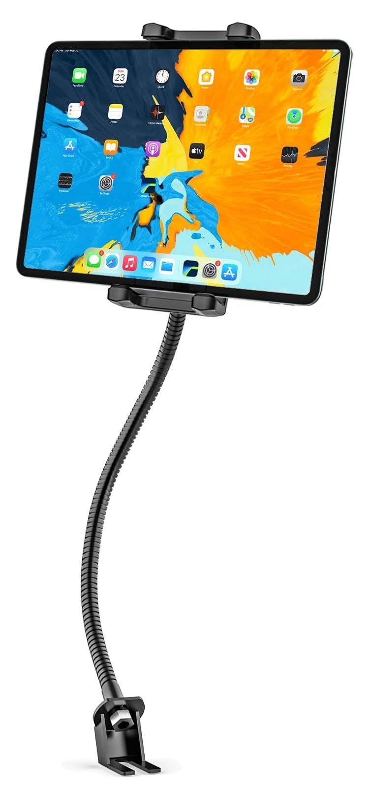 グースネックメタルスタンドマウントホルダー タブレット YouTube撮影