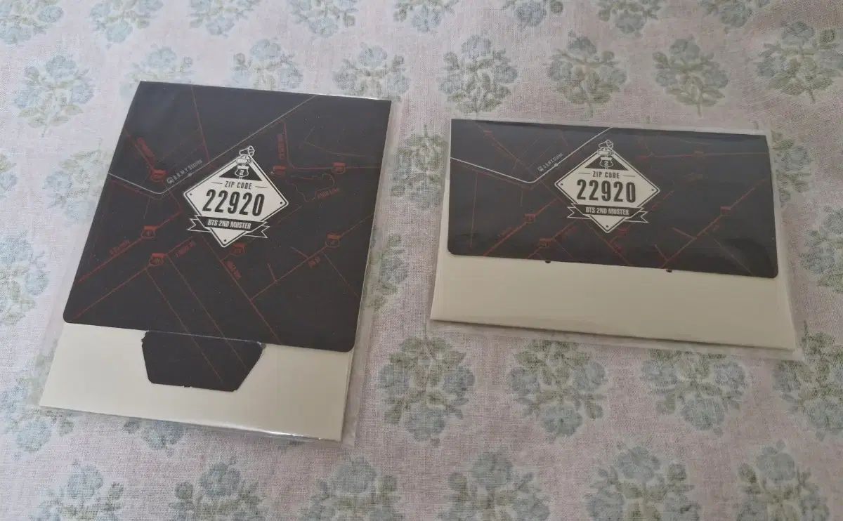 BTS 2期 MUSTER zip code: 22920 トレカ ステッカー