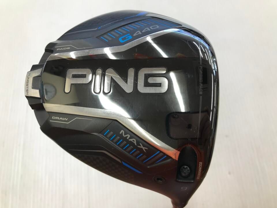 ピン　G440 MAX　9度　TOUR 2.0 CHROME 65　Sフレックス　ドライバー　中古【最短即日発送】