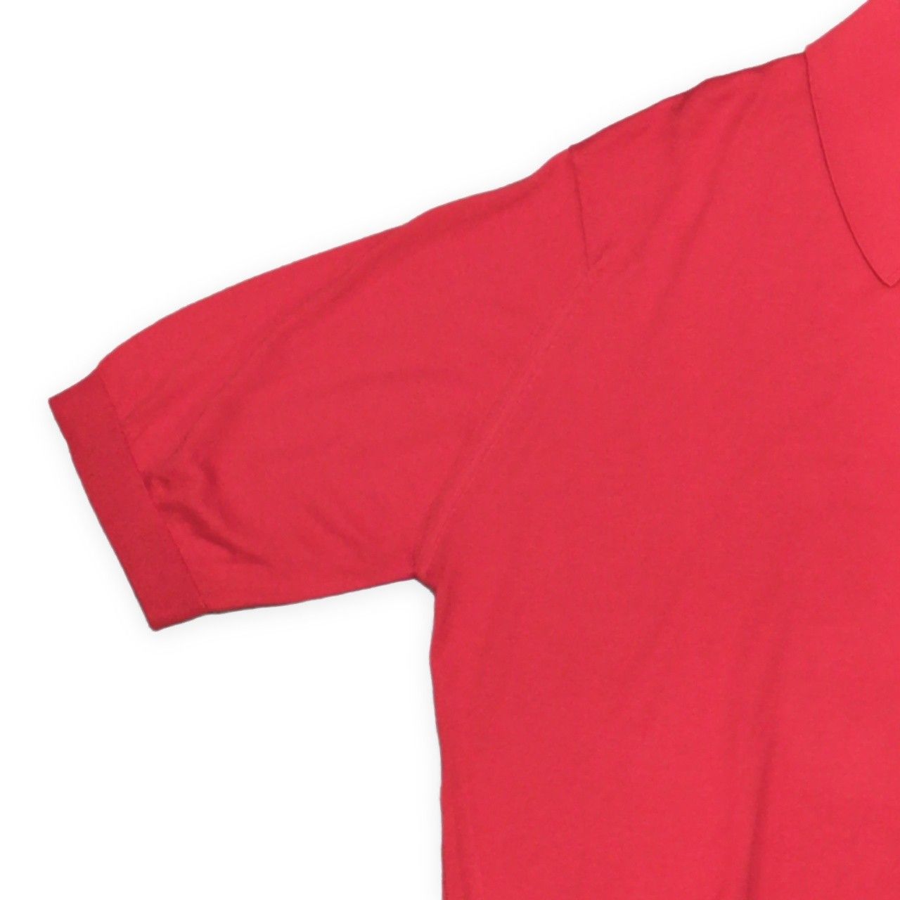 JOHN SMEDLEY ジョンスメドレー コットンニットポロ トップス 赤 