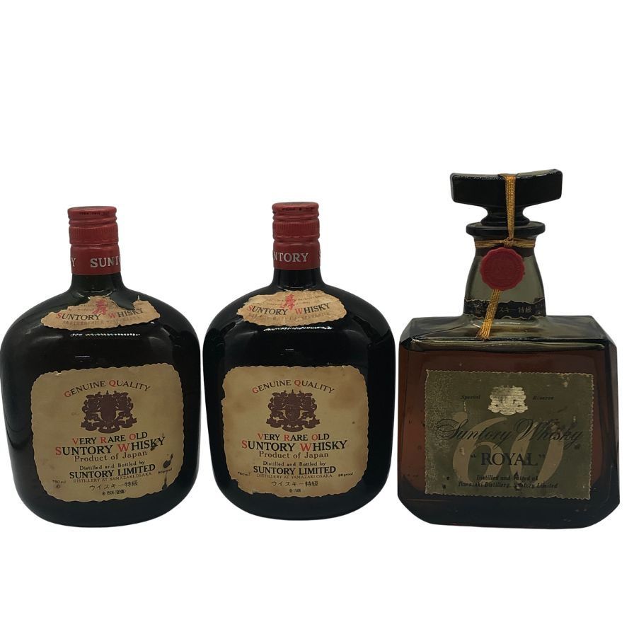 SUNTORY/サントリー ウイスキー特級 3本セット 東京都限定◇サントリー ウイスキー 特級3本セット SUNTORY【7-1