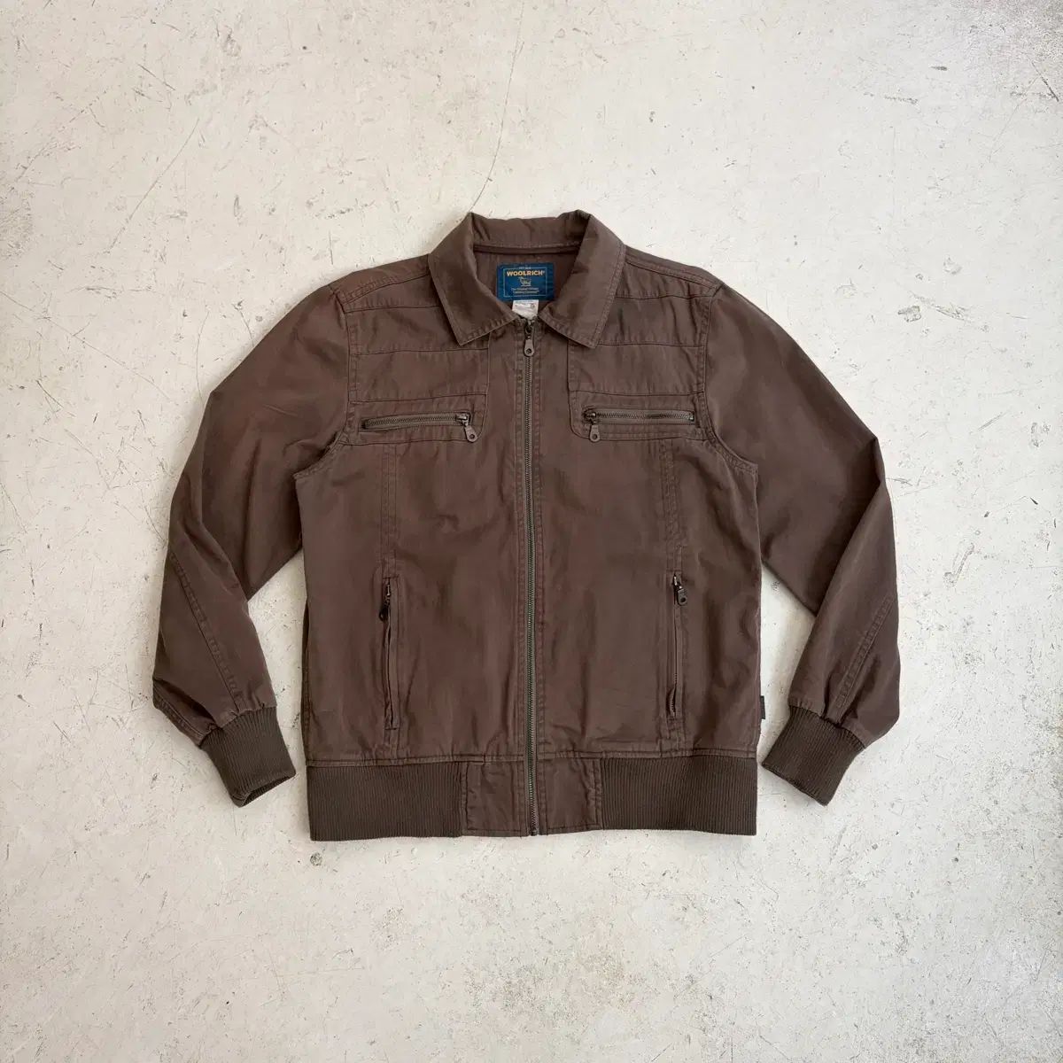WOOLRICH コットン ハリントンジャケット L