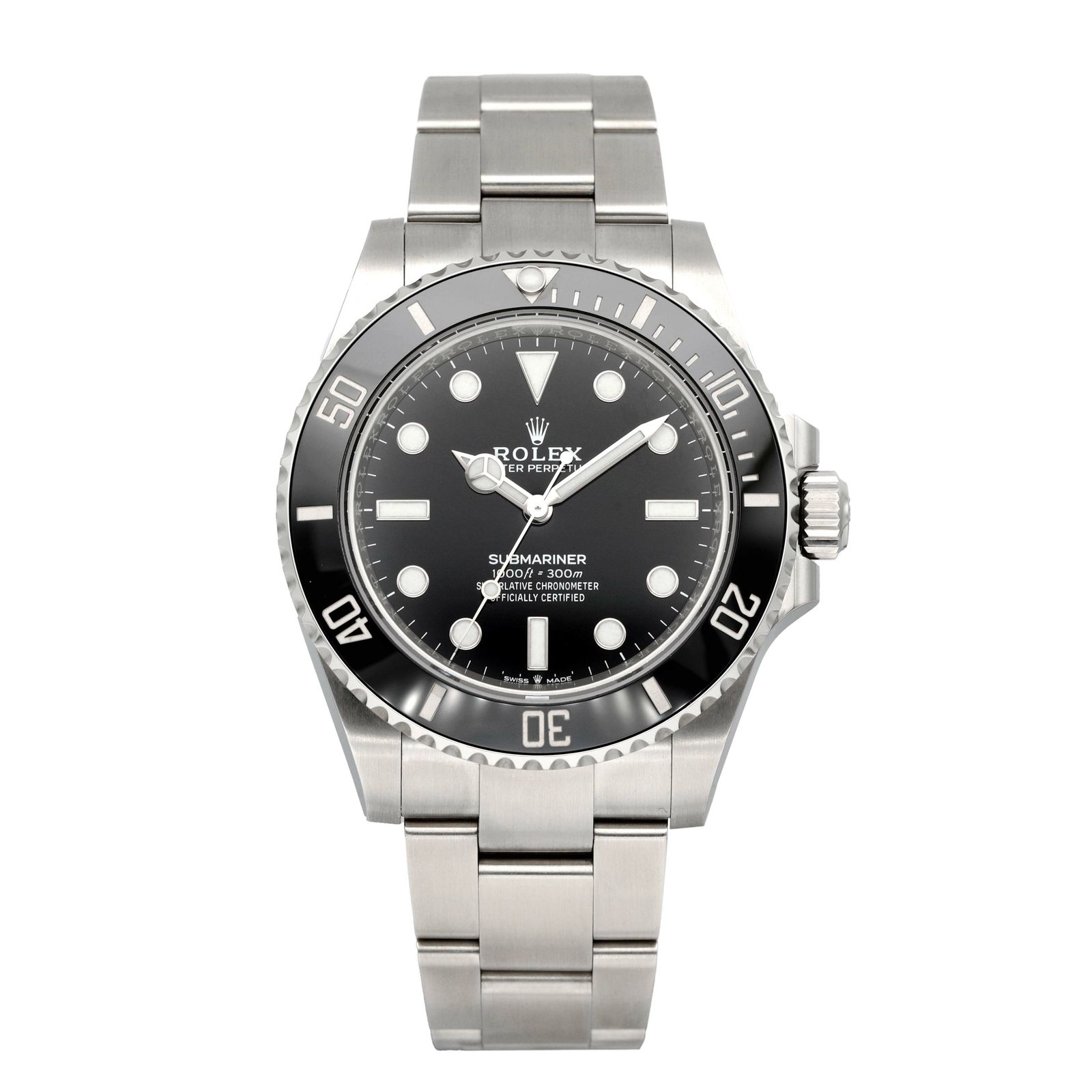 ■【新品】ロレックス 時計 サブマリーナー ノンデイト 124060 ブラック文字盤 自動巻き ROLEX