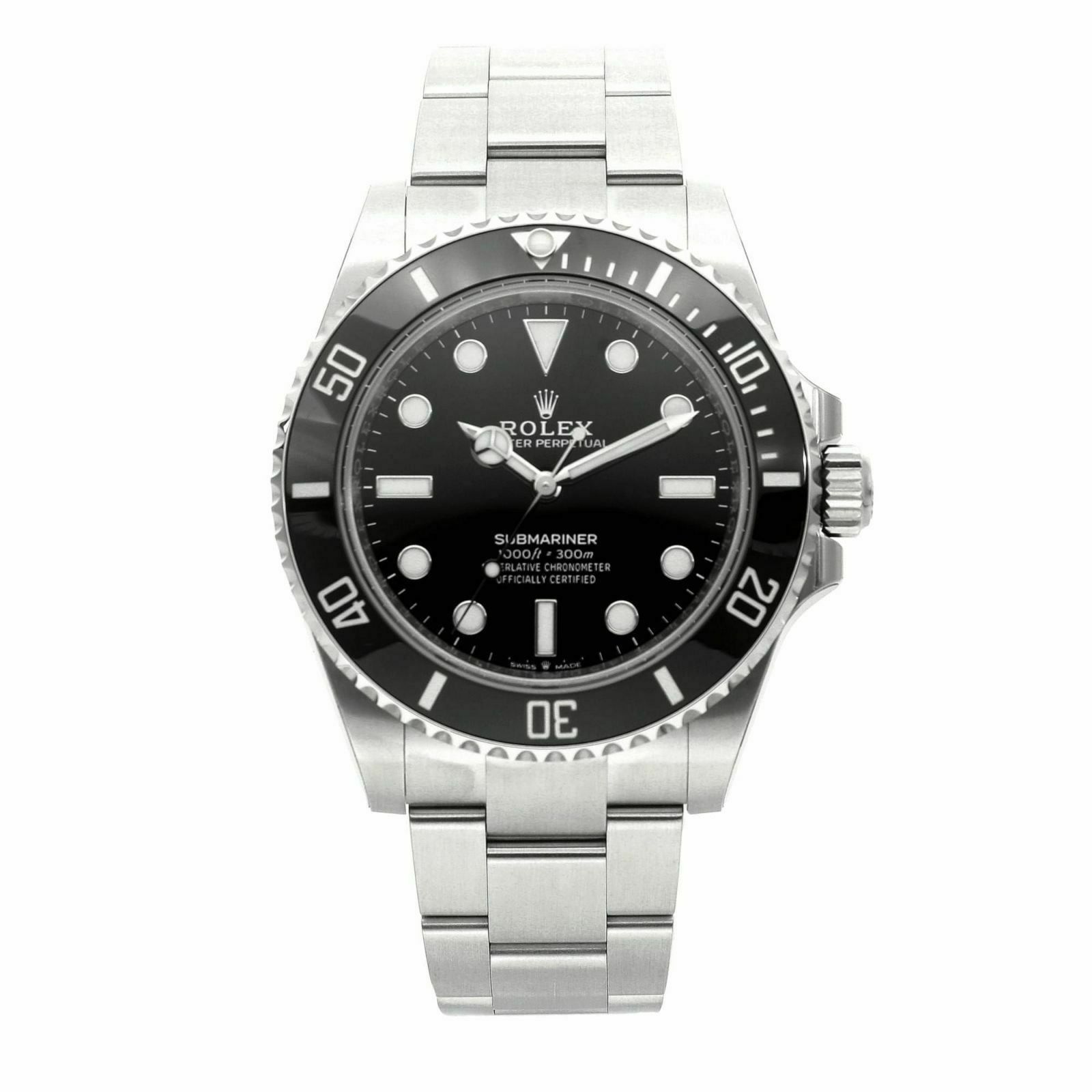 ■【新品】ロレックス 時計 サブマリーナー ノンデイト 124060 ブラック文字盤 自動巻き ROLEX