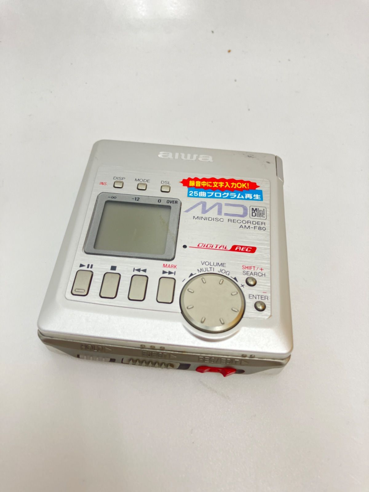 □ AIWA アイワ AM-F80 ポータブルMDレコーダー - メルカリ