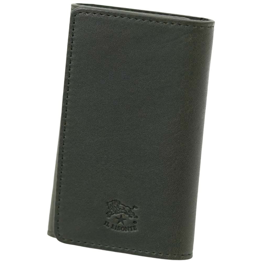 イルビゾンテ キーケース レディース メンズ ユニセックス 6連 ダークグリーン IL BISONTE BOSCO SKH142 PO0001 GR378N SKH142-PO0001-GR378N