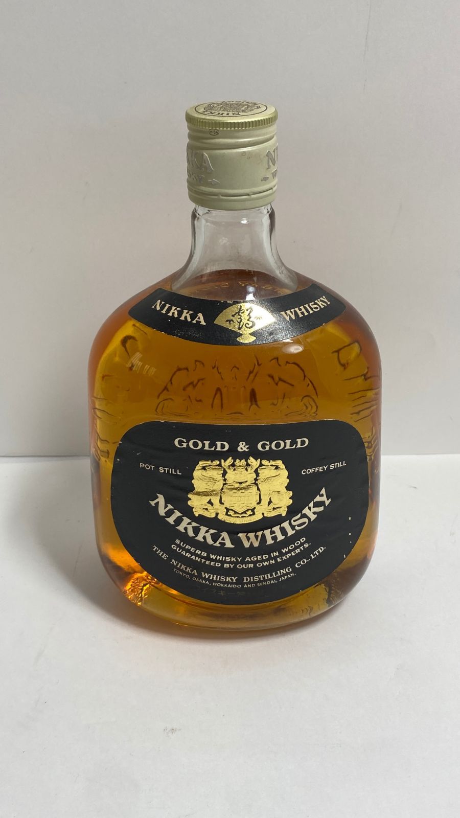 特級 NIKKA WHISKY ニッカウヰスキーGOLD＆GOLD古酒 お酒 4976【新品