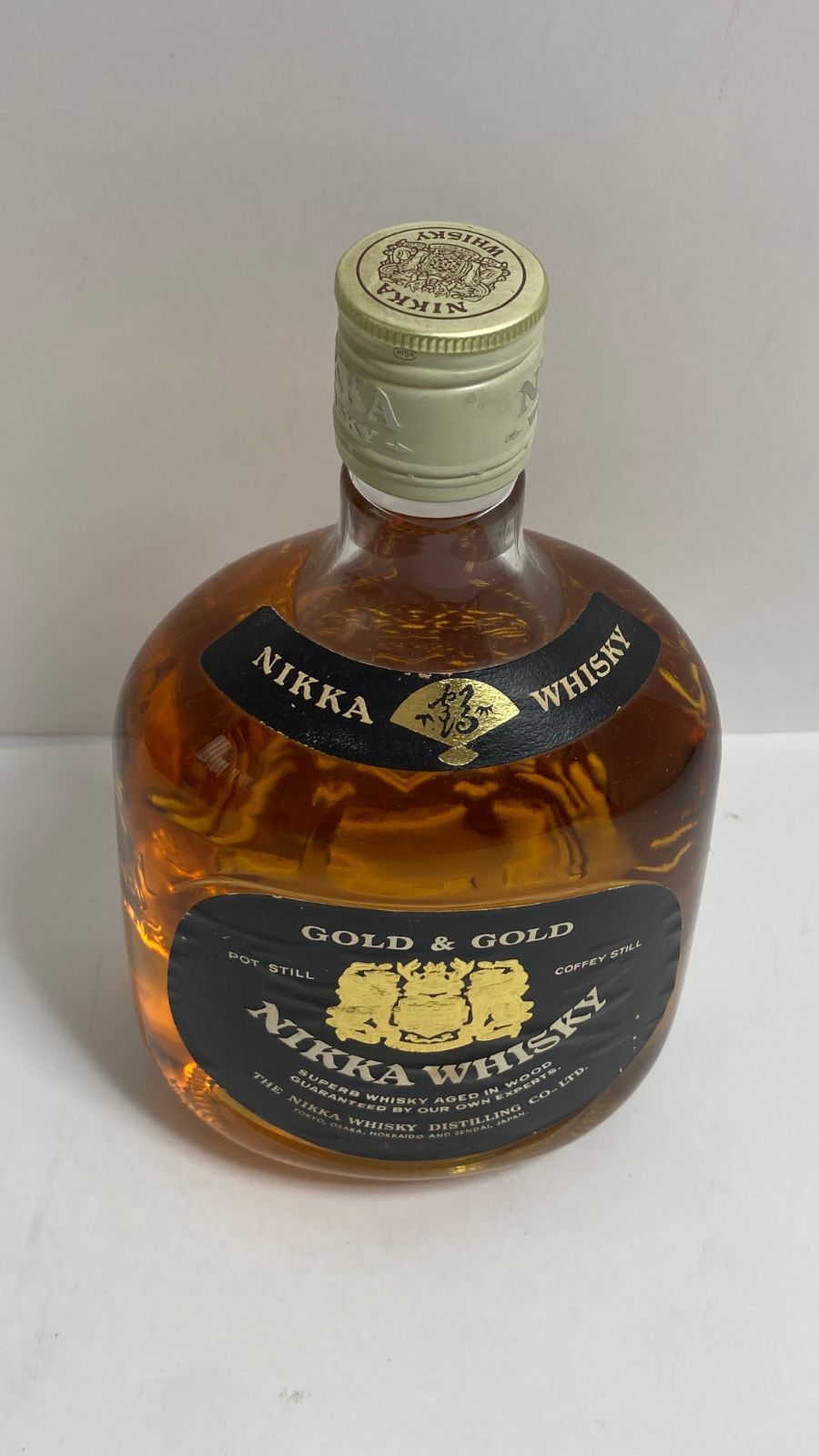 特級 NIKKA WHISKY ニッカウヰスキーGOLD＆GOLD古酒 お酒 4976【新品