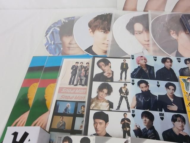 中古品 Snow Man 渡辺翔太 アクリルスタンド 他 CD フォトハンガー