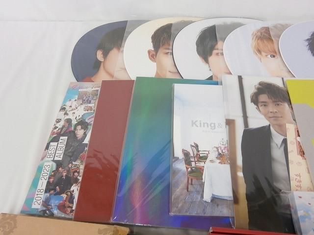 中古品 King & Prince 岸優太 L＆ CD DVD 他 うちわ ペンライト