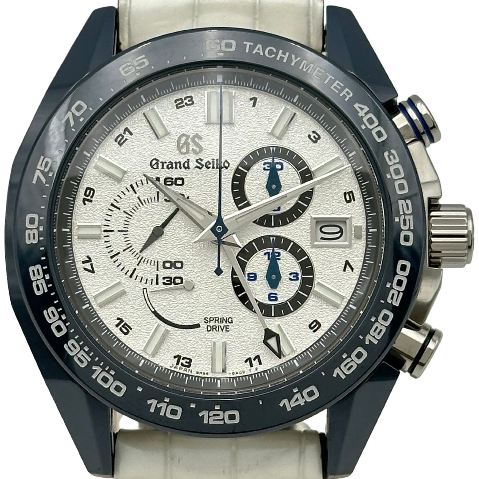 グランドセイコー Grand Seiko スポーツコレクション スプリングドライブ GMT SBGC229(9R96-0AF0) シルバー チタン/セラミック 自動巻き メンズ 腕時計
