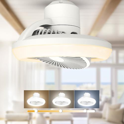【新品】【Alexa・Google Home対応】シーリングファンライト LED 調光調色 DC 6畳 8畳 10畳 20W 4000lm 高輝度 省エネ ファン付き照明 サーキュレーター付き照明 小型 ファン付きシーリングライト サーキュレ 9c38e771