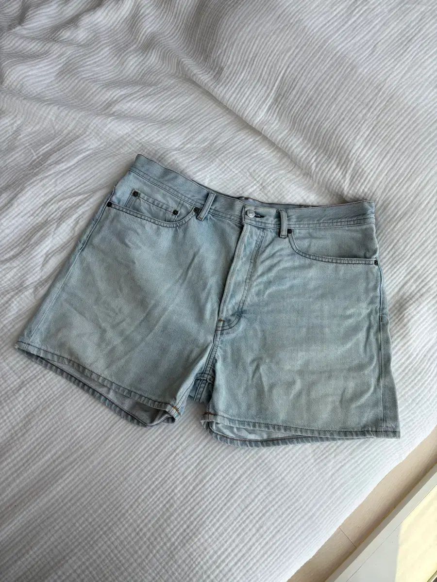 Acne Studios CANOE ライトブルー ハーフパンツ