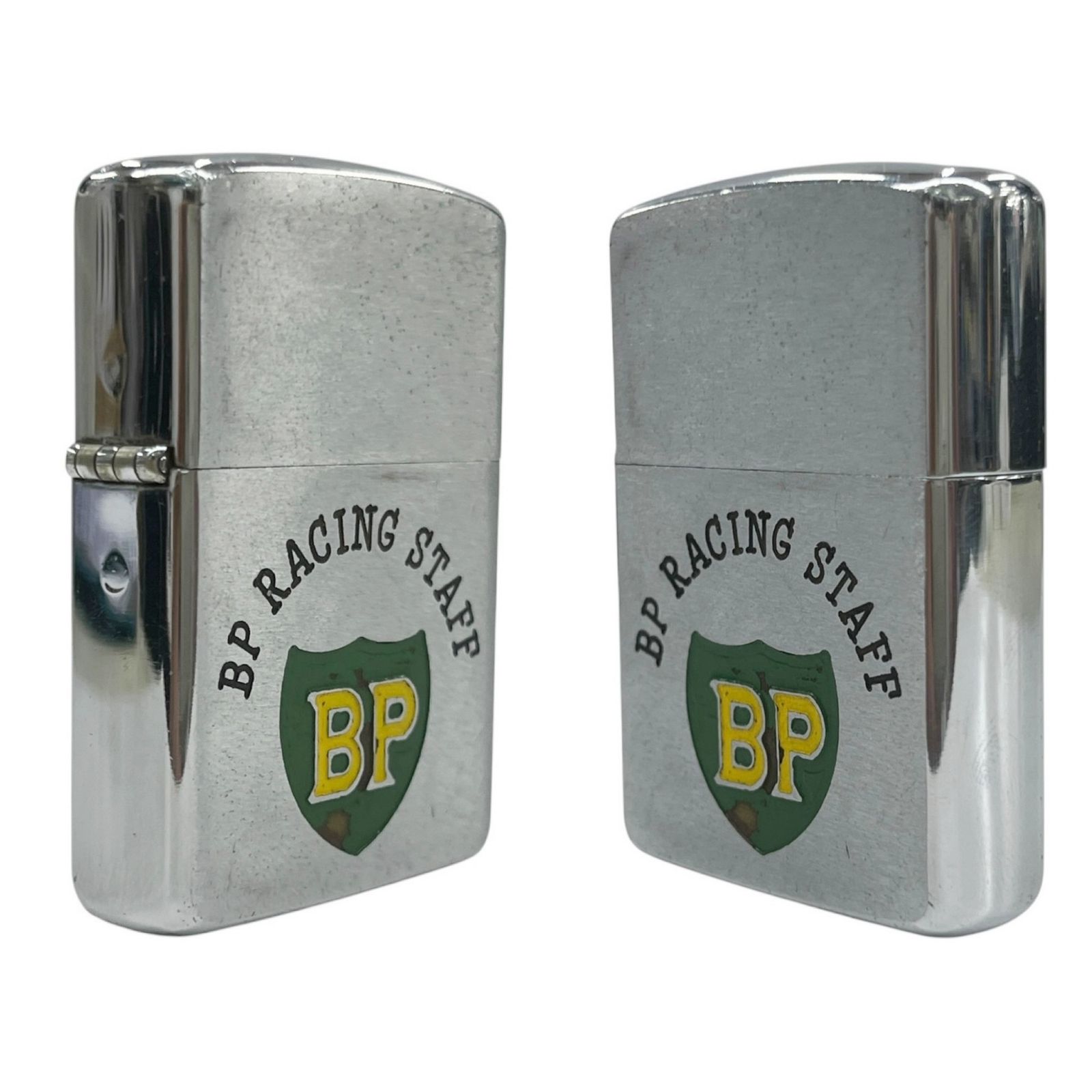 zippo (ジッポー) 1988年製 BP RACING STAFF レーシングワッペン ロゴ 
