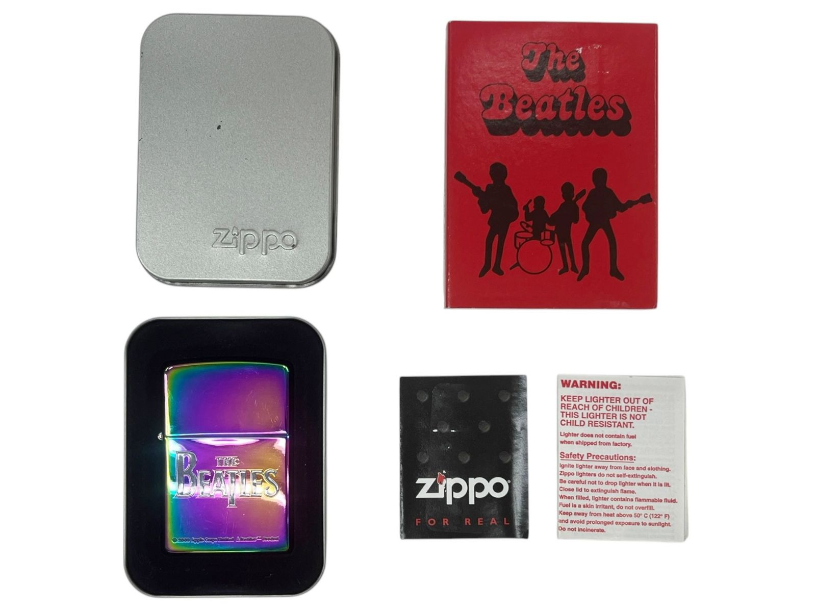 zippo (ジッポー) 2005年製 THE BEATLES ザ ビートルズ ロゴプリント