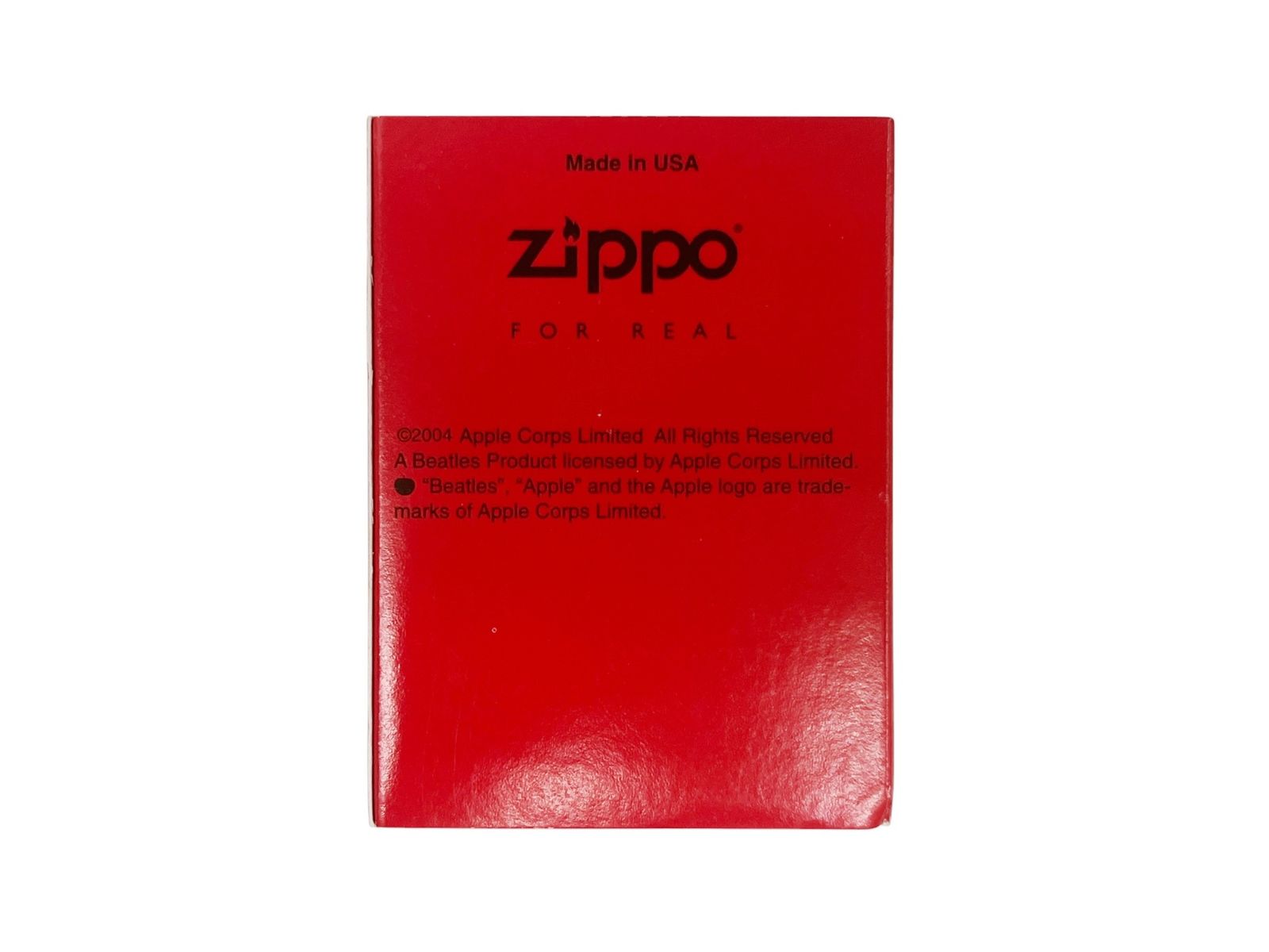 zippo (ジッポー) 2005年製 THE BEATLES ザ ビートルズ ロゴプリント