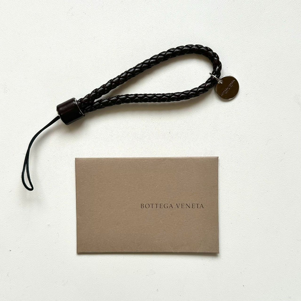 ボッテガヴェネタ BOTTEGA VENETA レザーストラップ イントレチャート