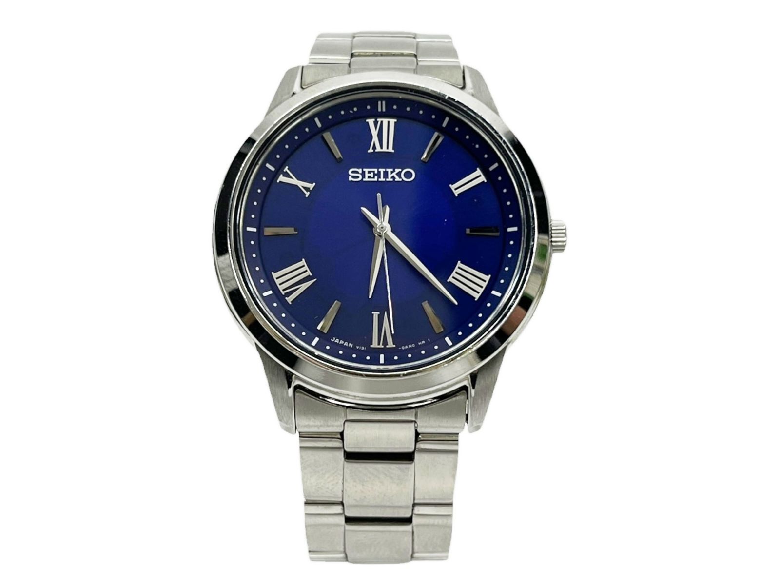 SEIKO (セイコー) SOLAR ソーラー アナログ腕時計 3針 V131-0AG0