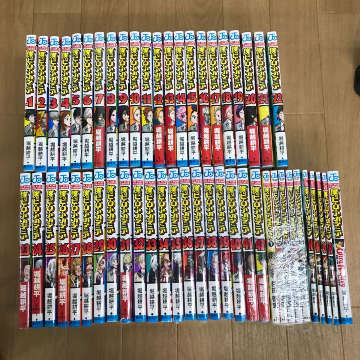 ☆②【未開封10冊】 僕のヒーローアカデミア 1～42巻 コミック全巻