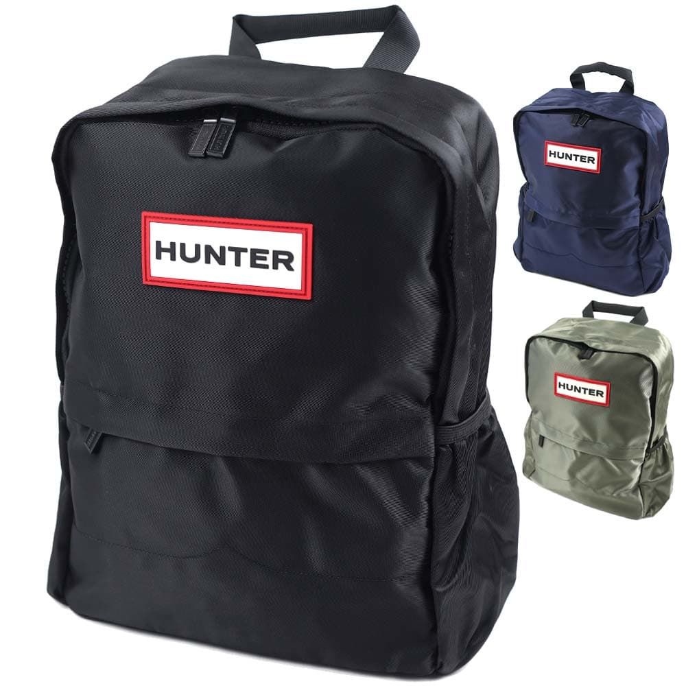 ハンター バックパック リュックサック バッグ ブラック ネイビー ダークオリーブ レディース メンズ 16L Original Nylon Small Backpack HUNTER UBB5028KBM