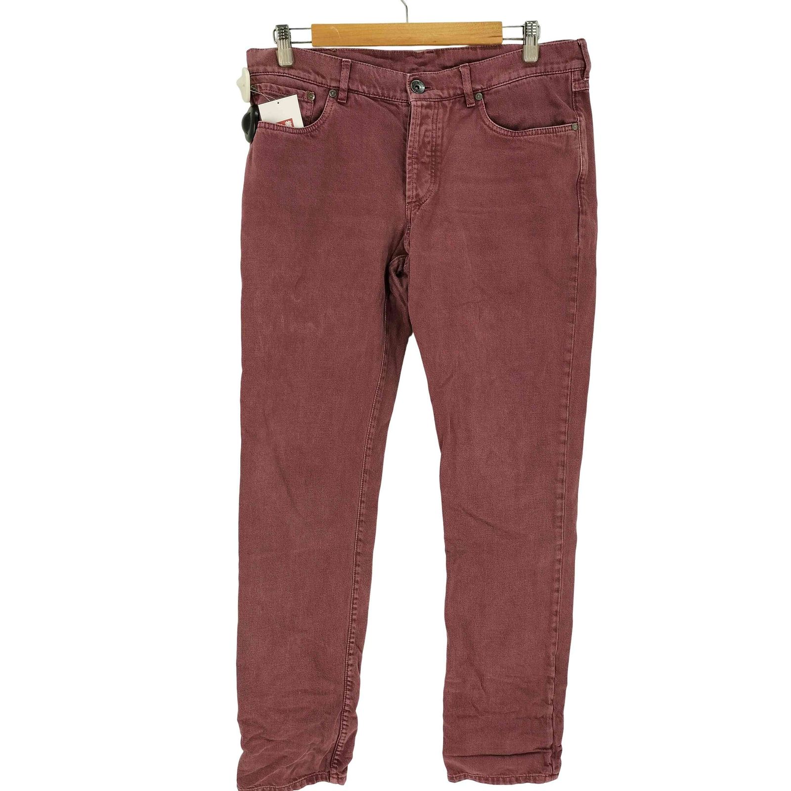 ユーズドフルギ USED古着 BRUNELLO CUCINELLI ボタンフライストレートデニムパンツ メンズ EUR:51-52