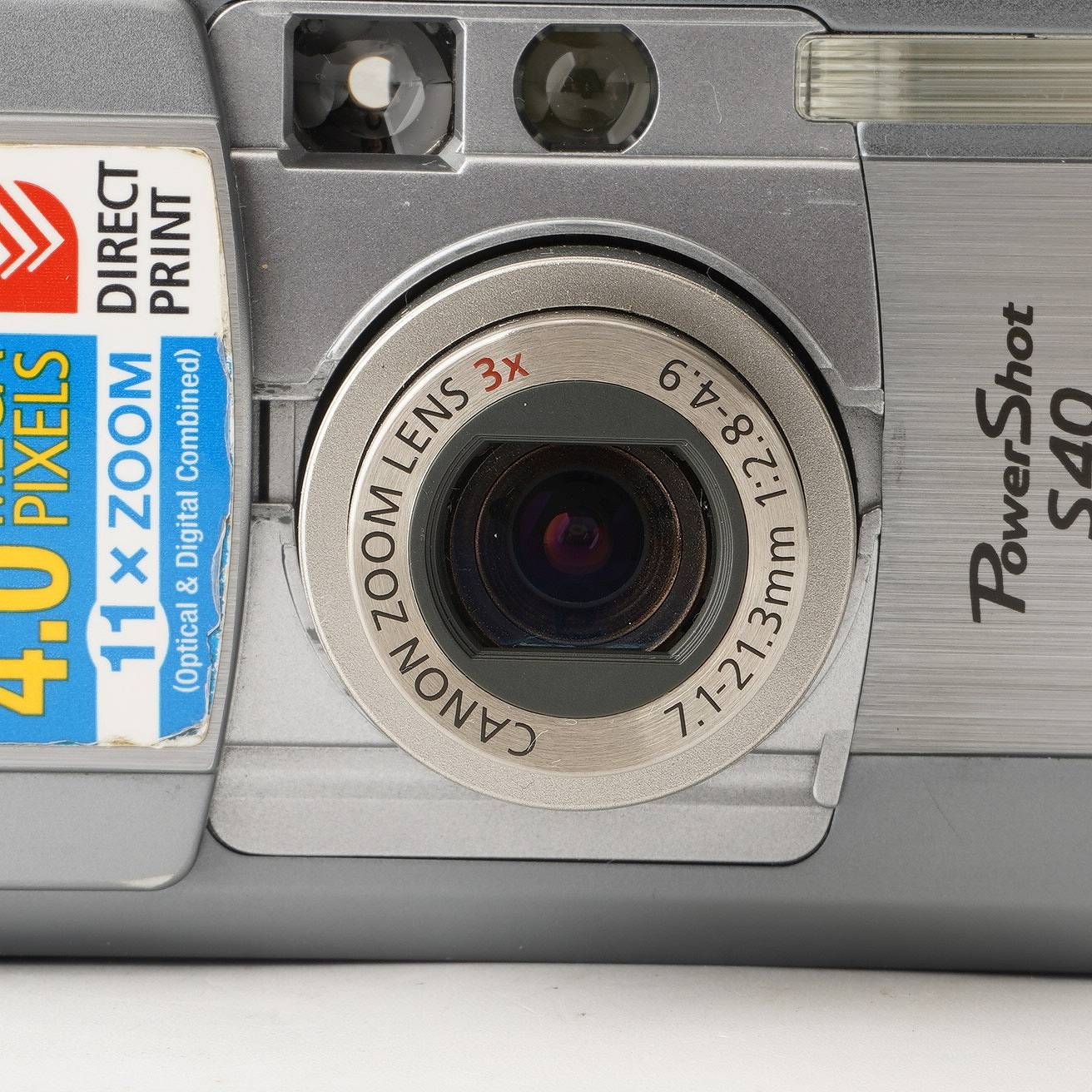 キヤノン Canon Power Shot S40 シルバー 11x 光学ズーム - メルカリ