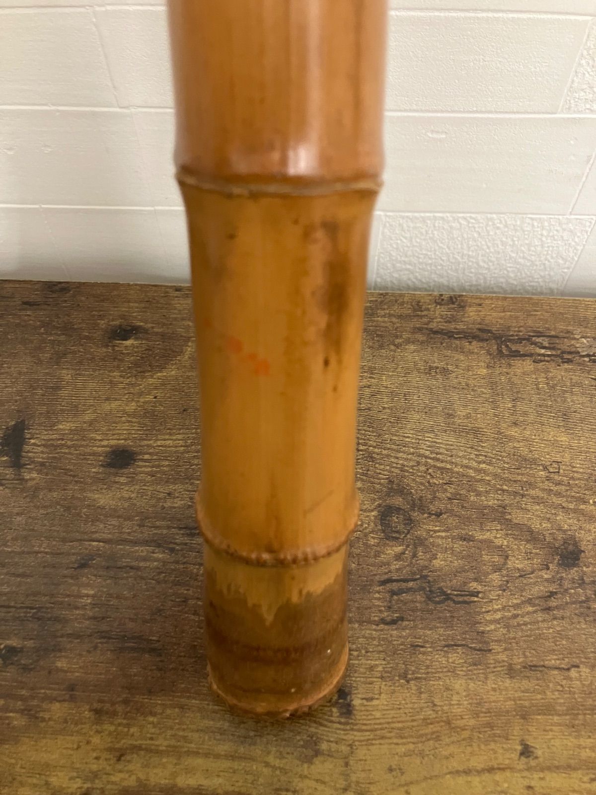 尺八 竹製 1尺6寸 約49cm 和楽器 袋付き 中古品 - メルカリ