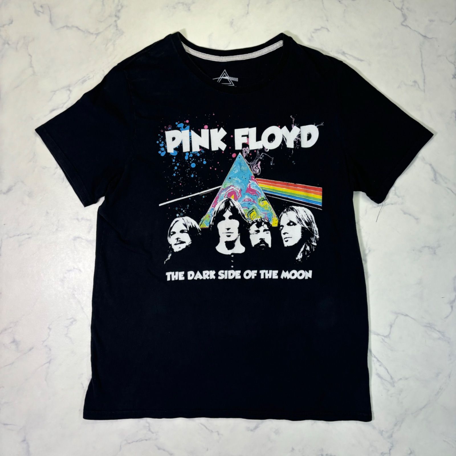 Pink Floyd The Dark Side Of The Moon ピンク・フロイド 黒 バンドT 