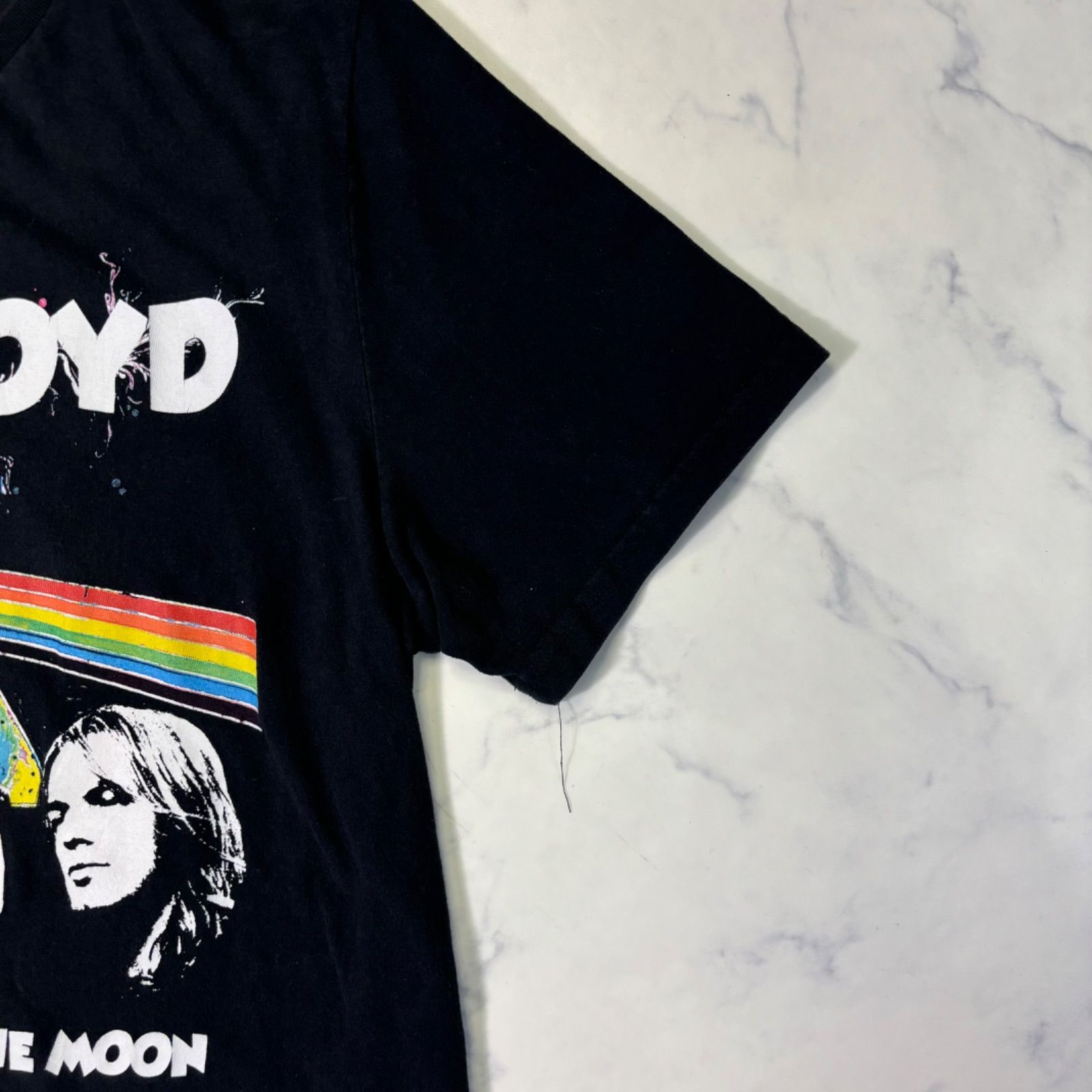 Pink Floyd The Dark Side Of The Moon ピンク・フロイド 黒 バンドT 