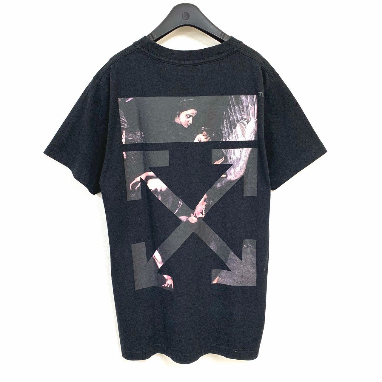 【Off-White 】オフホワイト/Caravaggio Arrows T-Shirt/カラヴァッジオ アローTシャツ/Lサイズ/OMAA027S20185004