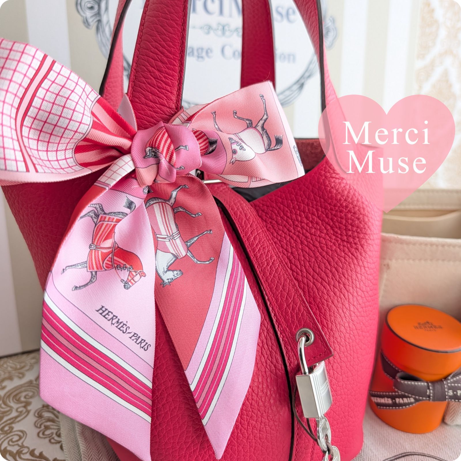 ❤お得なお品❤ピコタンロックPM18 ローズエクストリームxシルバー金具
