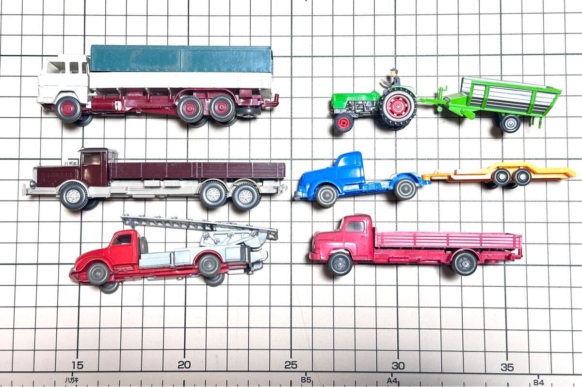 WIKING ヴィーキング プラスチック製 ミニカー 6台まとめセット