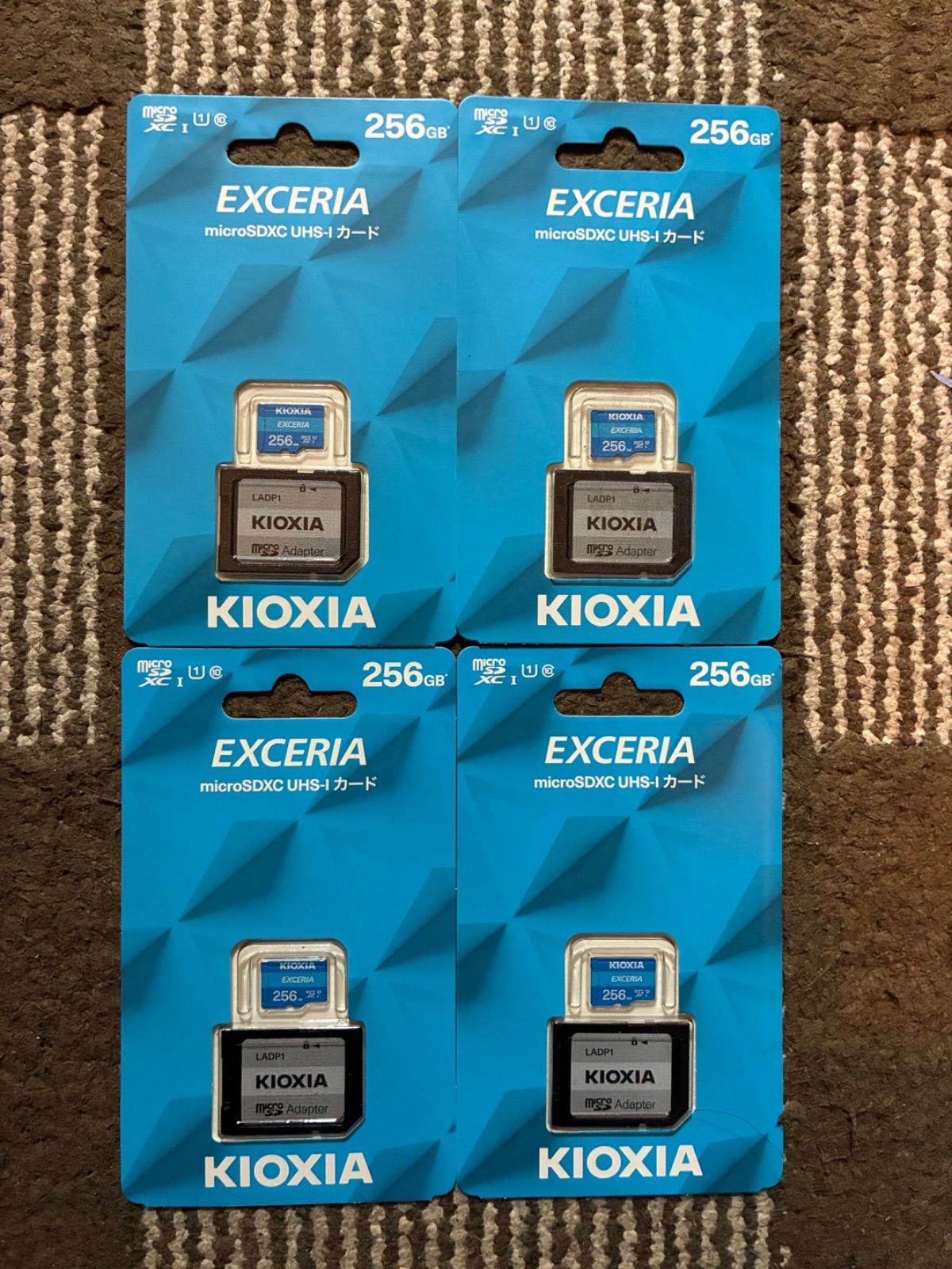 新品】KIOXIA EXCERIA 256GB microSDXC 4枚 - メルカリ
