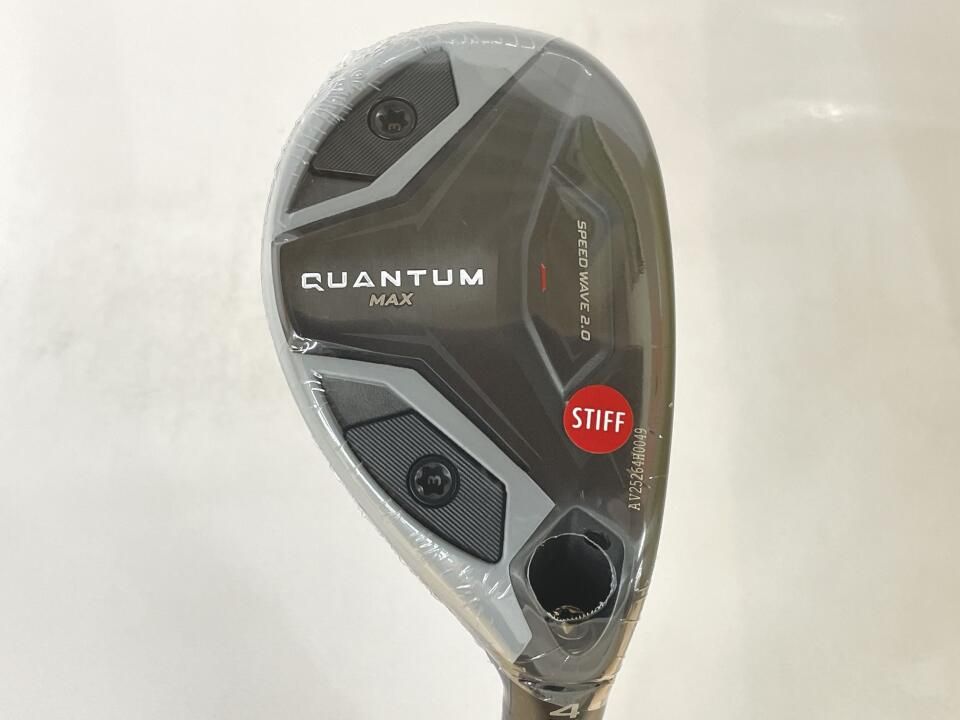 キャロウェイ　QUANTUM MAX　21度　ATHLEMAX 60 for Callaway　Sフレックス　ユーティリティ　中古　ゴルフドゥ！岡山青江店【最短即日発送】