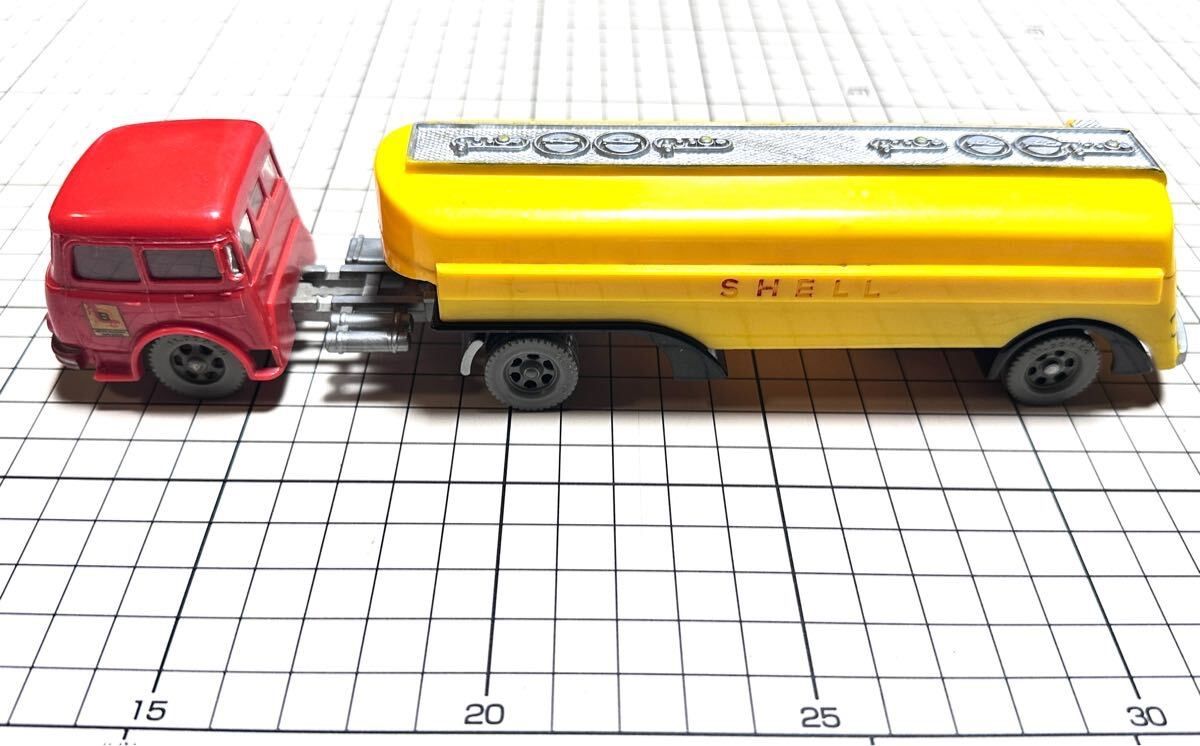 Siku ジク シク SHELL シェル SATTELSCHLEPPER ガソリン タンクローリー トレーラー ドイツ製 プラスチック プラ ミニカー ビンテージ
