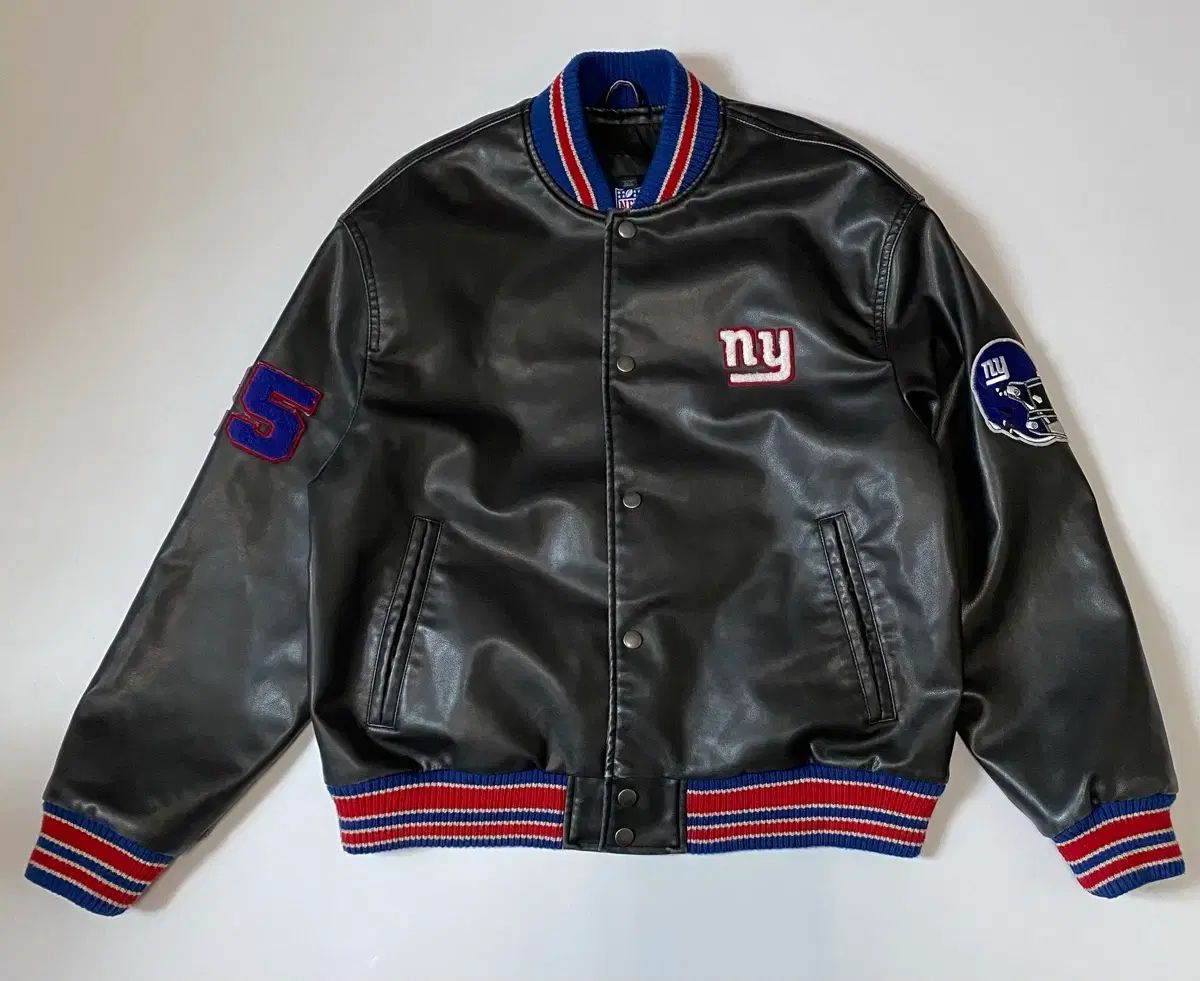 ZARA NFL NEW YORK ジァイアンツ スタジャン ジャケット