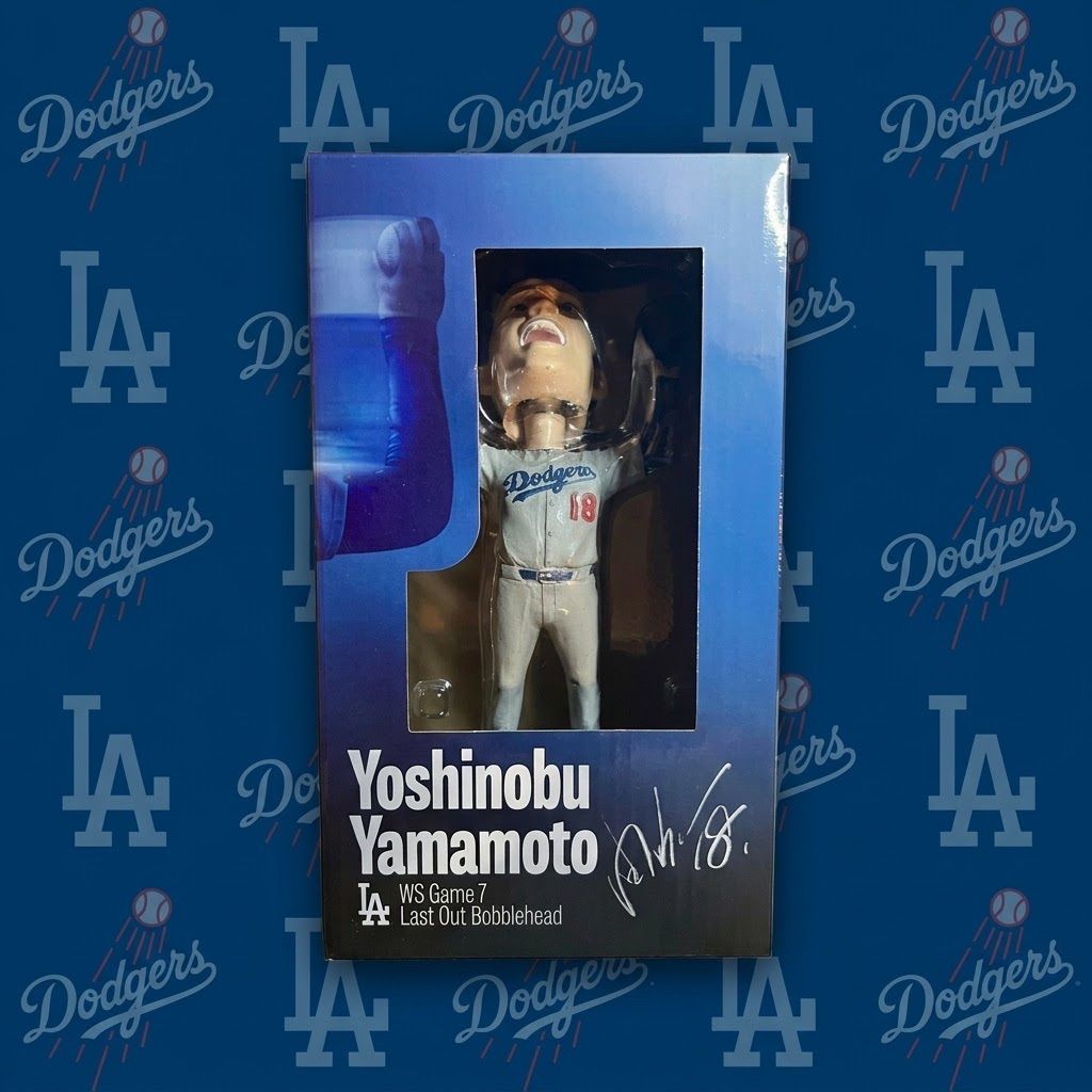山本由伸｜限定ボブルヘッド｜2026年5月27日スタジアム配布品