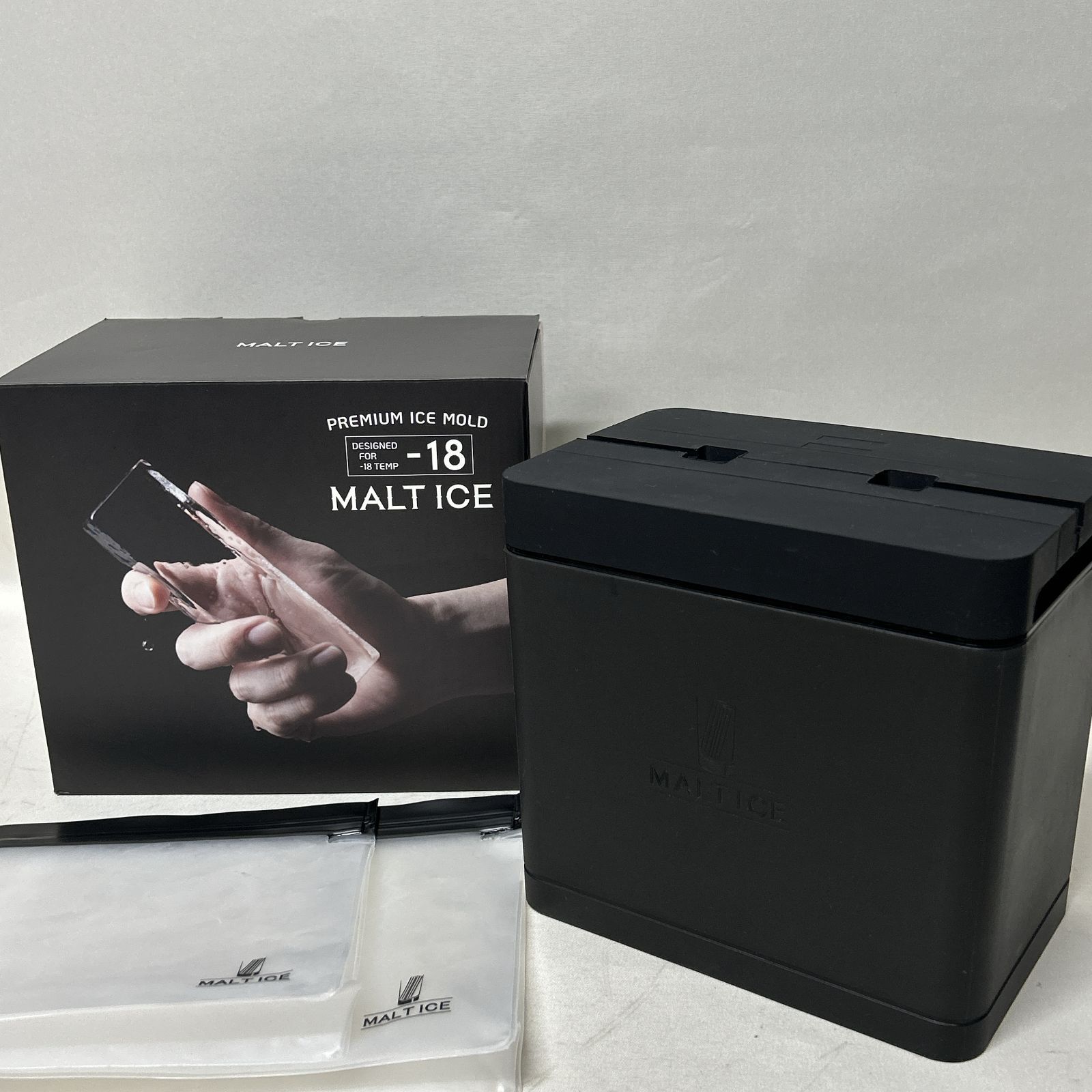 [浜館68-770]　[店舗併売品] MALTICE モルトアイス アイスモールド -18℃ 氷柱型 製氷機 [中古品]